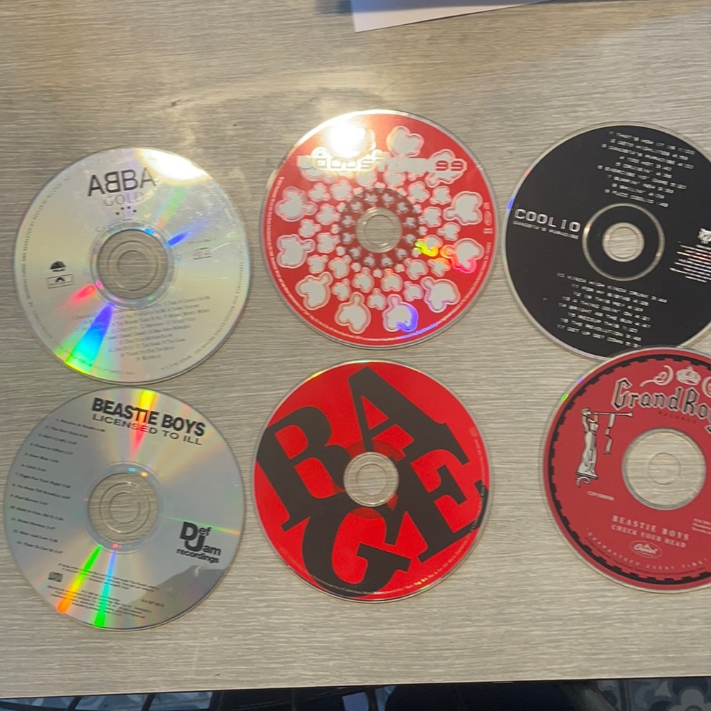 90s rap rock cds